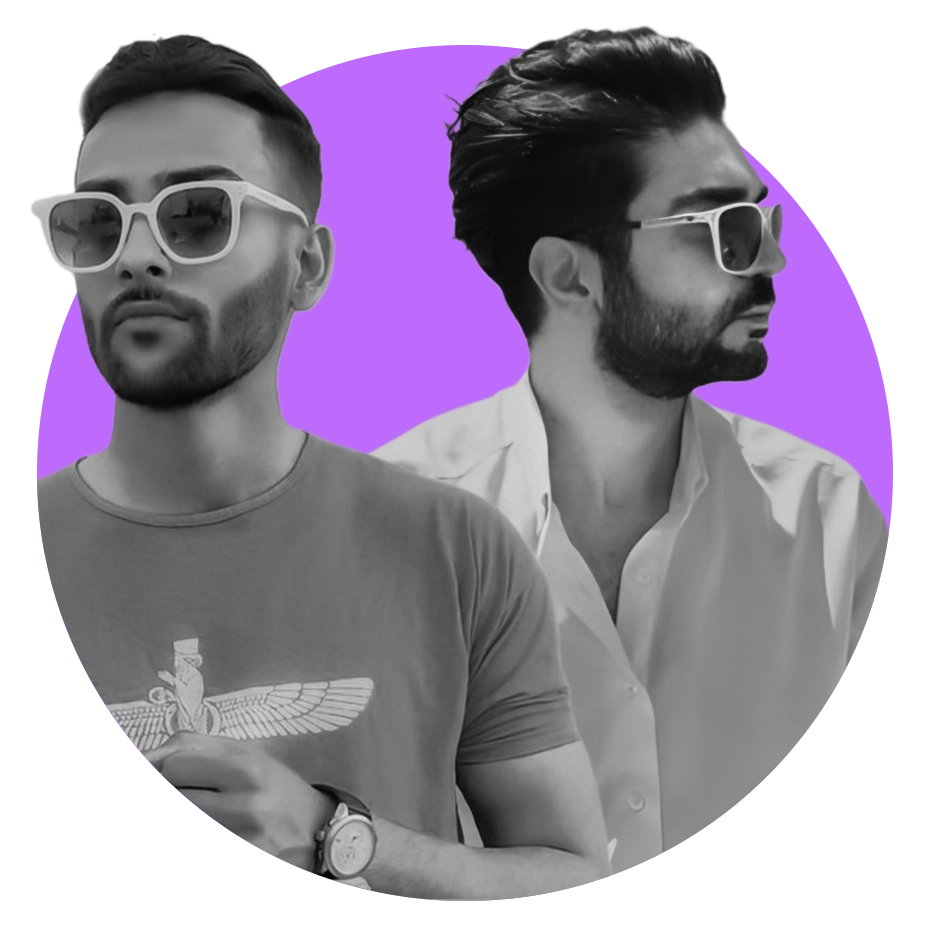 عکس محمدحسین ملائی و مهراد شهبازی از اعضای تیم ویمارو